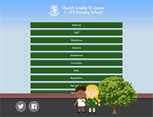 Tablet Screenshot of churchcowley.org